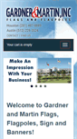 Mobile Screenshot of gardnerandmartin.com